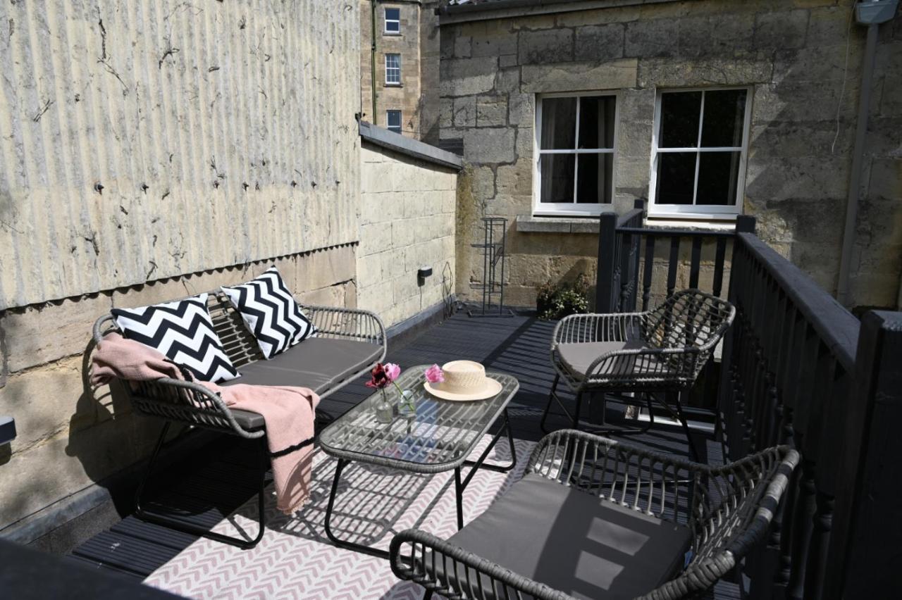 Charming Georgian Cottage With Private Sun Terrace Bath Dış mekan fotoğraf
